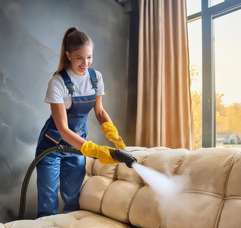 Upholstery cleaning service